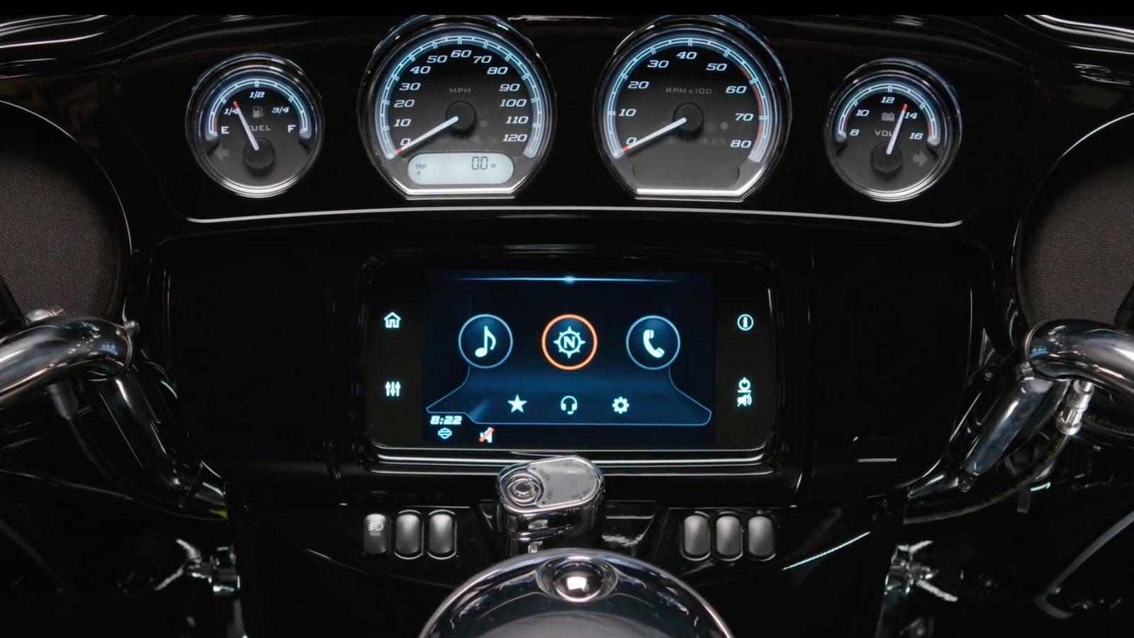 Harley Boom infotainment system
